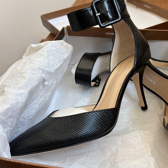 Audrey brook black multi leather size 8 1/2 M - Picture 2 of 4